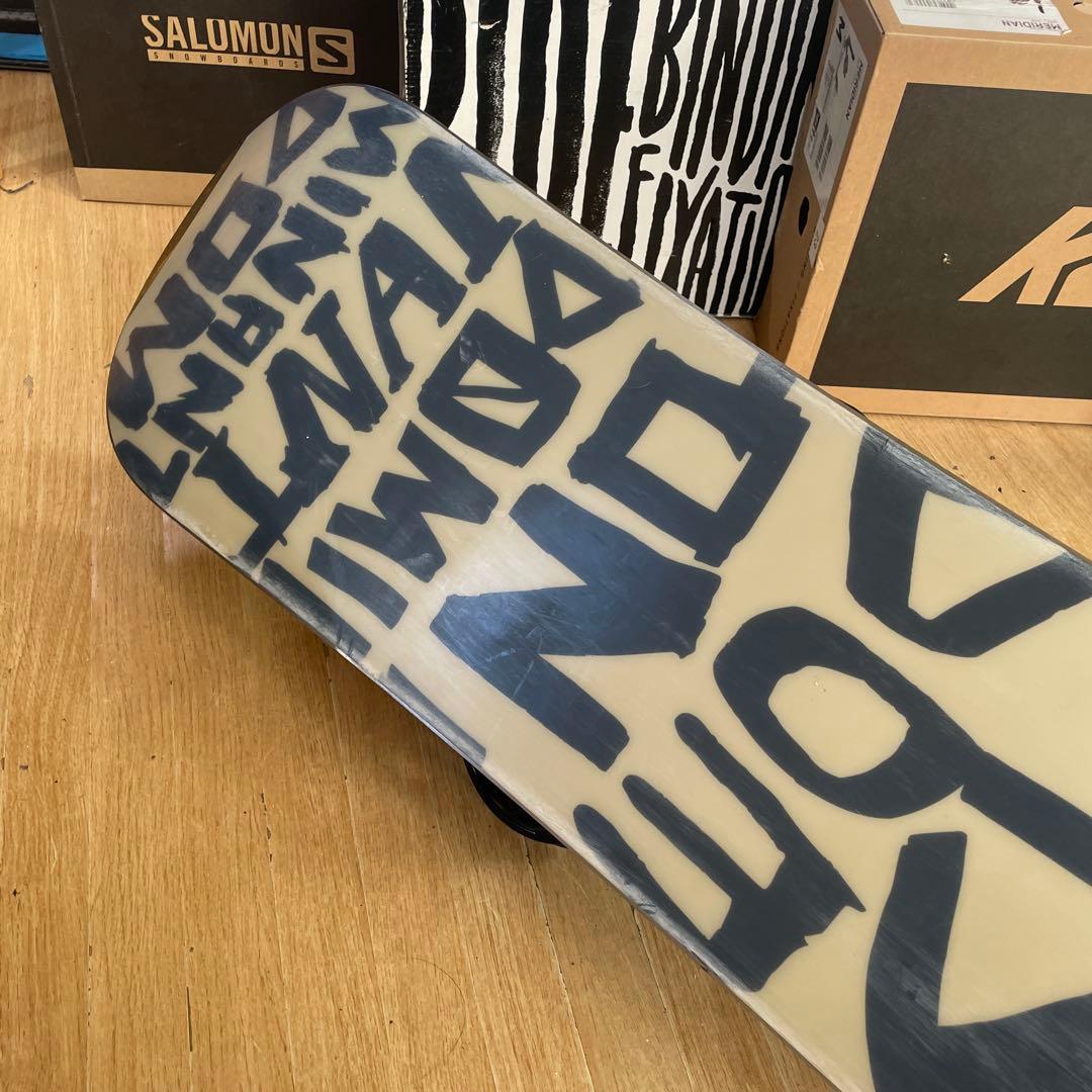 BURTON×FLUX　バートン　スノーボードセット　フラックスバインディング付