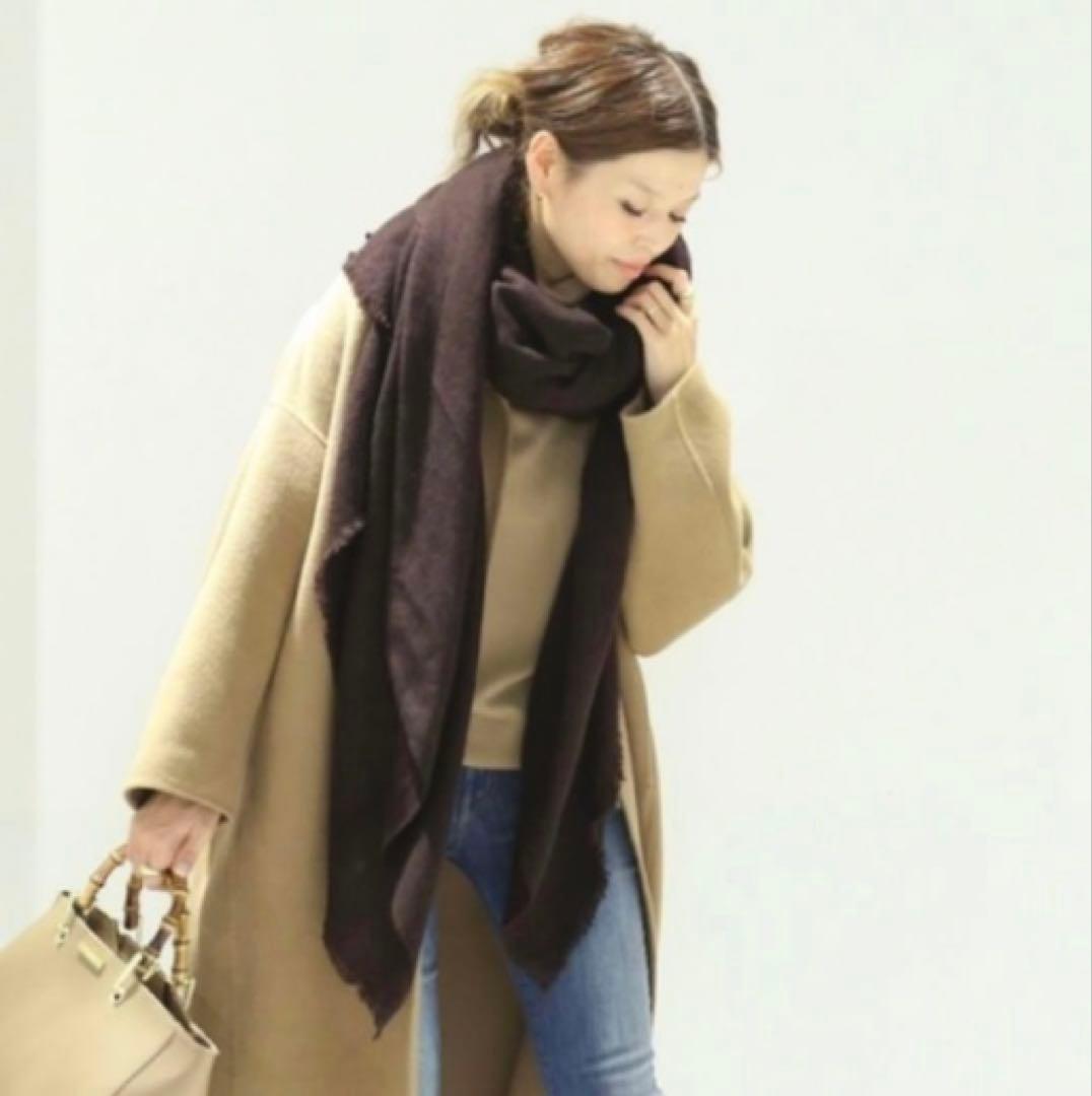 ドゥーズィエムクラス DOUCE GLOIRE カシミアストール美品‼️