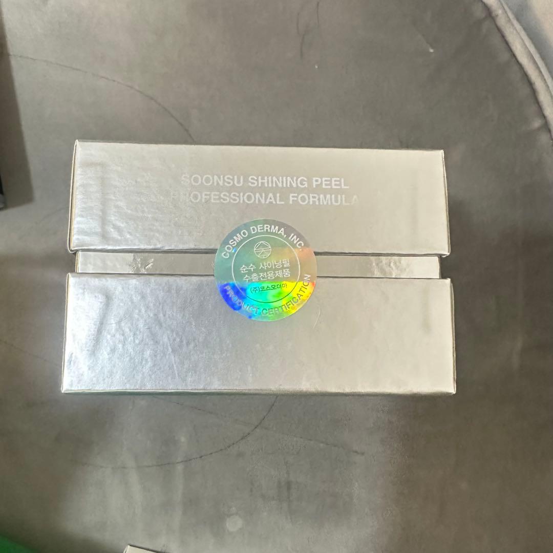 SOONSU AQUA CREAM & SHINING PEEL セット