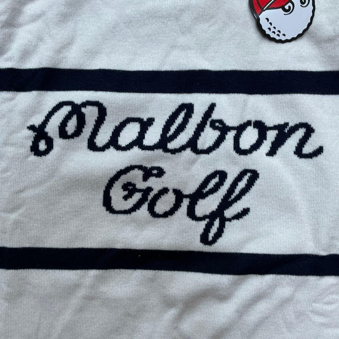 マルボンゴルフ Malbon レディース ニットポロシャツ セーター 長袖