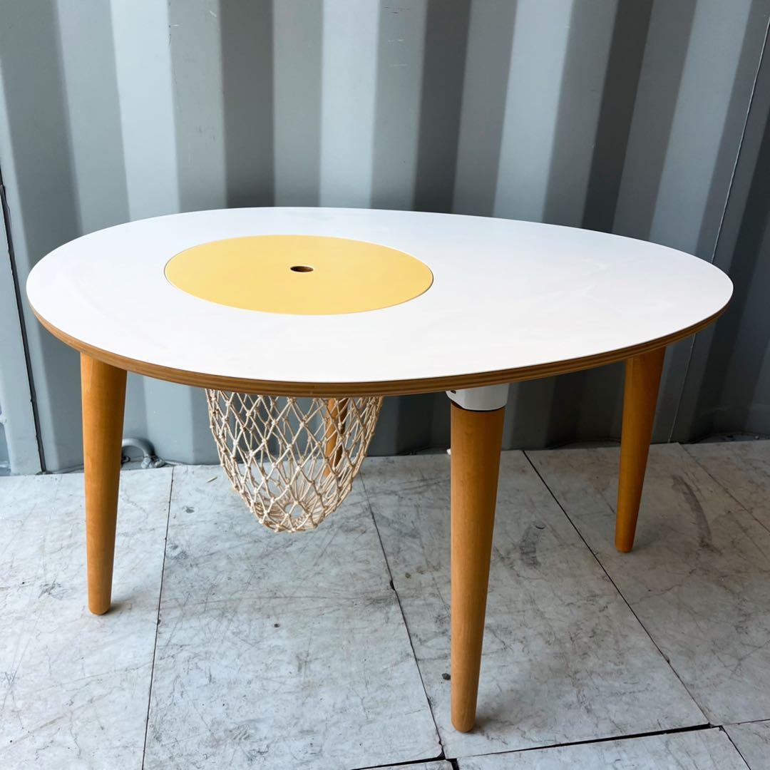 取付無料！cosine タマゴテーブル 子ども用ネット付き おしゃれインテリア✨