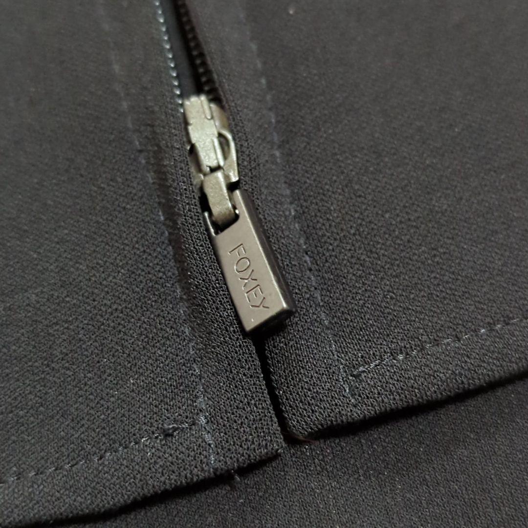 近年 フォクシー 40 PARKA CKERIE ストレッチ フレア 洗える