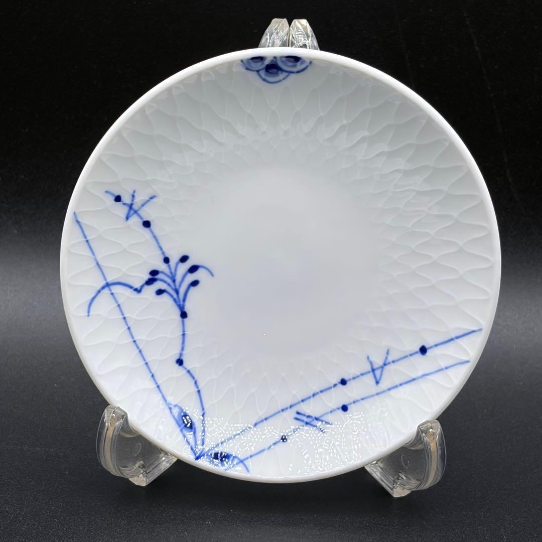 未使用 ロイヤル コペンハーゲン ミニプレート 5枚セット ブルーパルメッテ