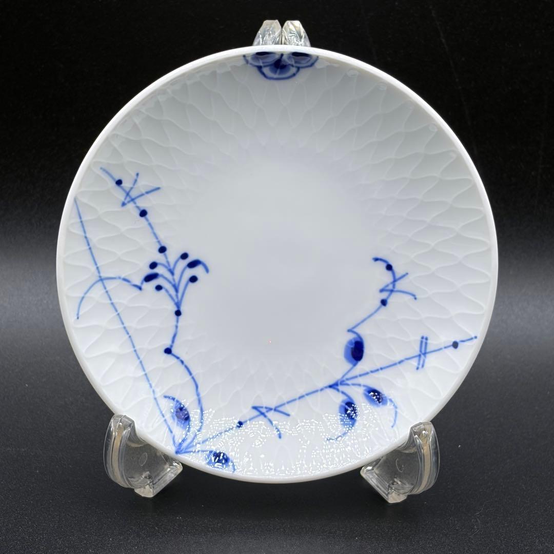 未使用 ロイヤル コペンハーゲン ミニプレート 5枚セット ブルーパルメッテ