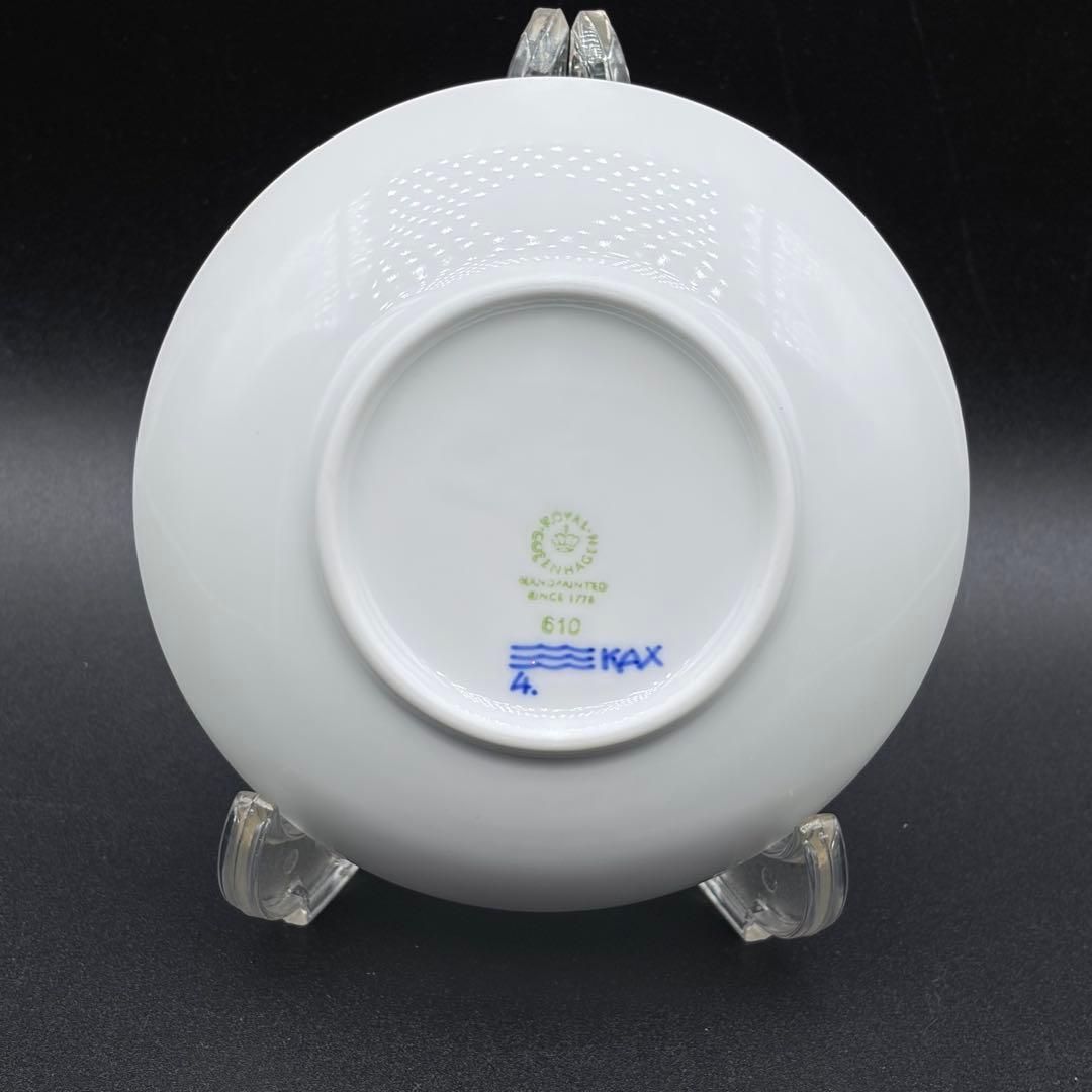 未使用 ロイヤル コペンハーゲン ミニプレート 5枚セット ブルーパルメッテ