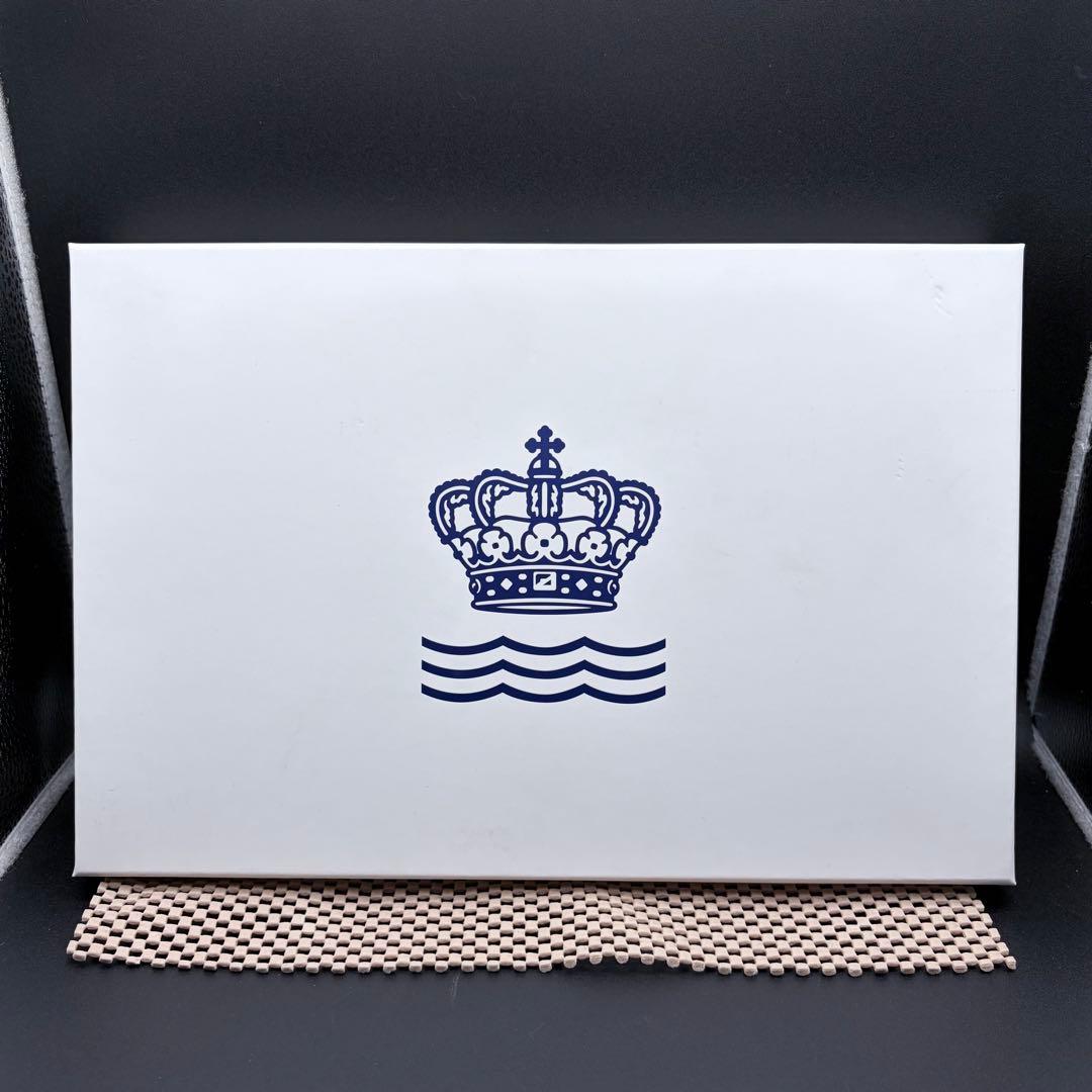 未使用 ロイヤル コペンハーゲン ミニプレート 5枚セット ブルーパルメッテ