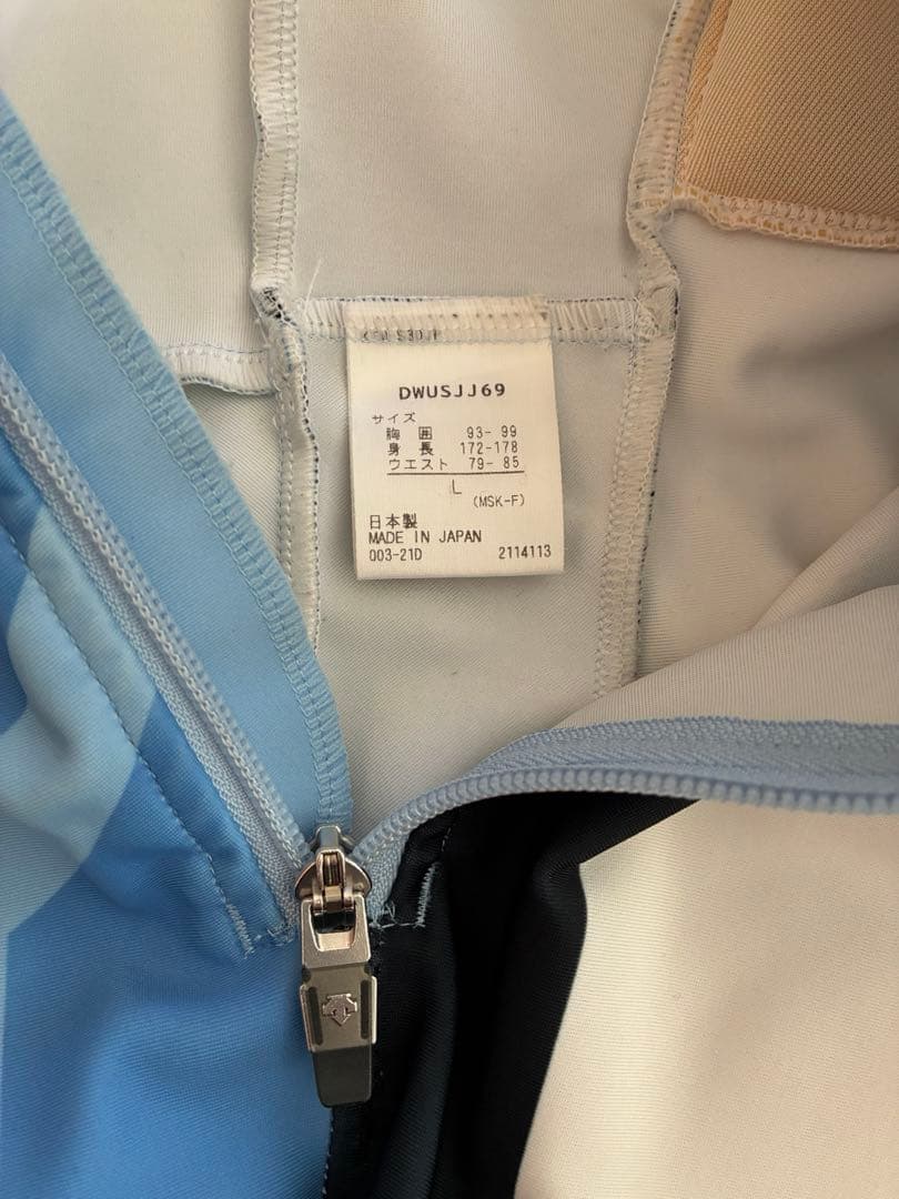 21-22モデル　デサント　GS ワンピース　FIS対応　Lサイズ　中古品