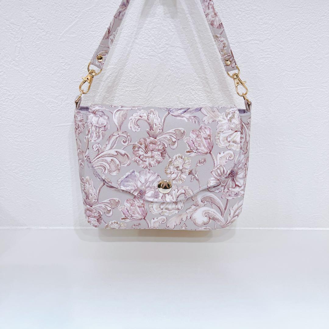 【パックりか❤様お纏め専用ページ】リバティ　シンクオブミー持ち手付きポーチ