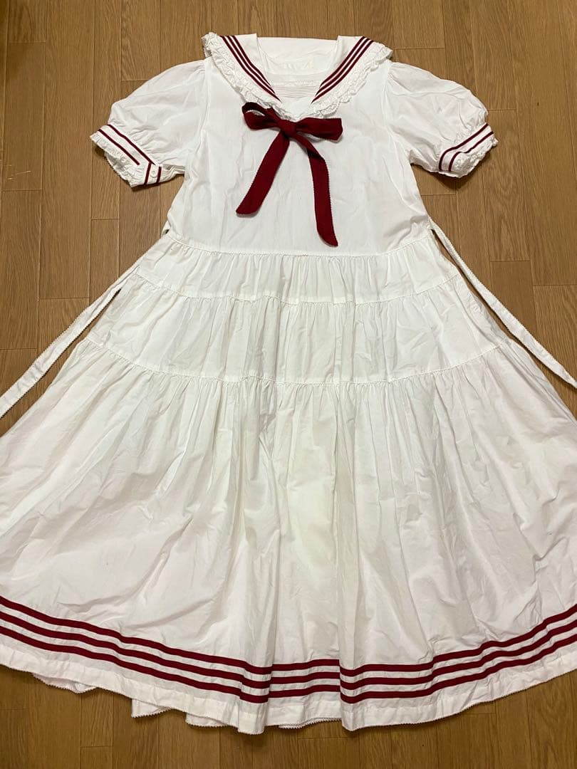 PINKHOUSE セーラーワンピース ロング