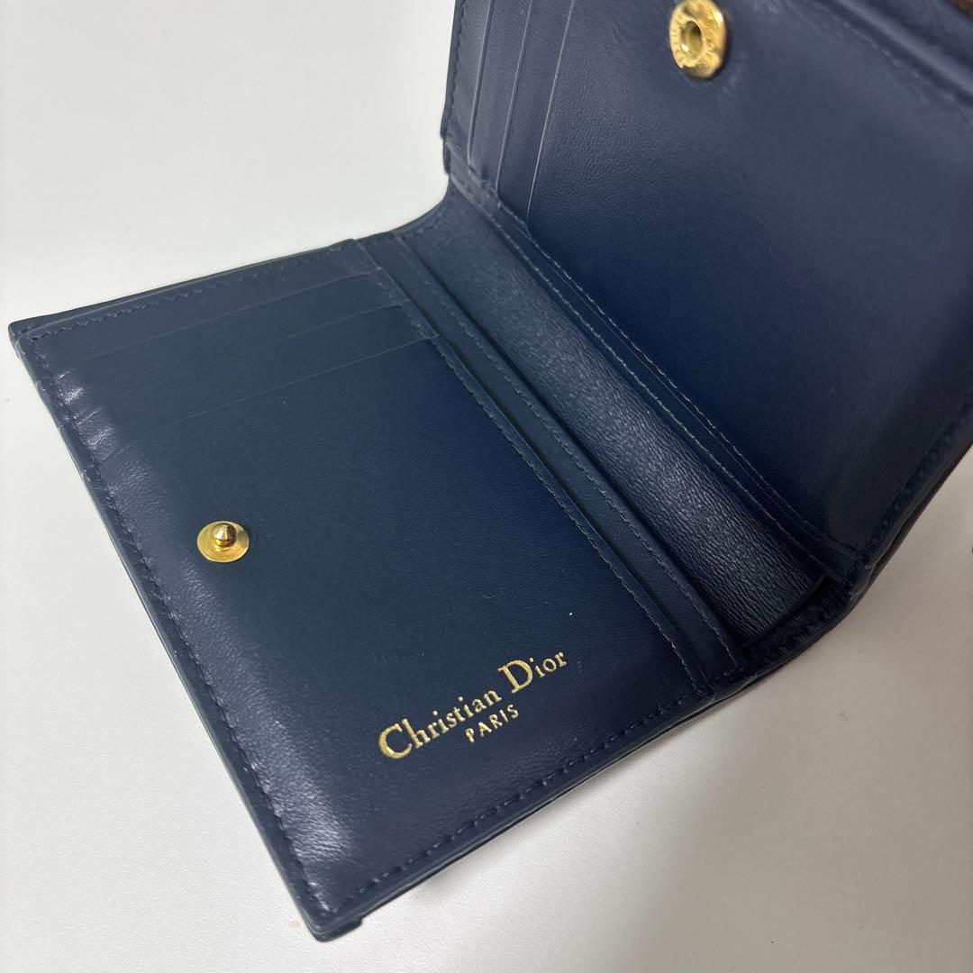 DIOR 財布　30 Montaigne Dahlia ウォレット　ダリア