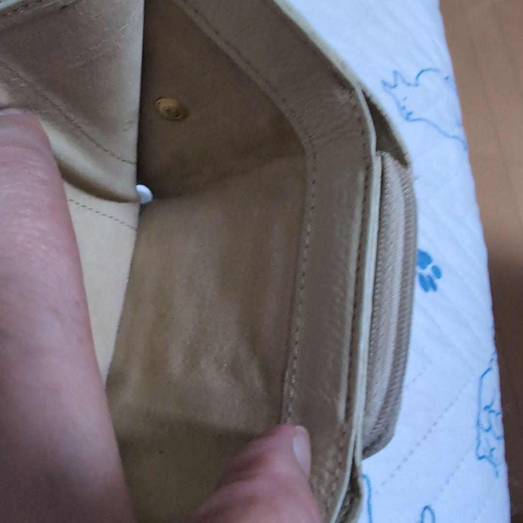 【美品】アタオ ワルツ ヴィトロ 3つ折り財布 エナメル レザー ブループリズム