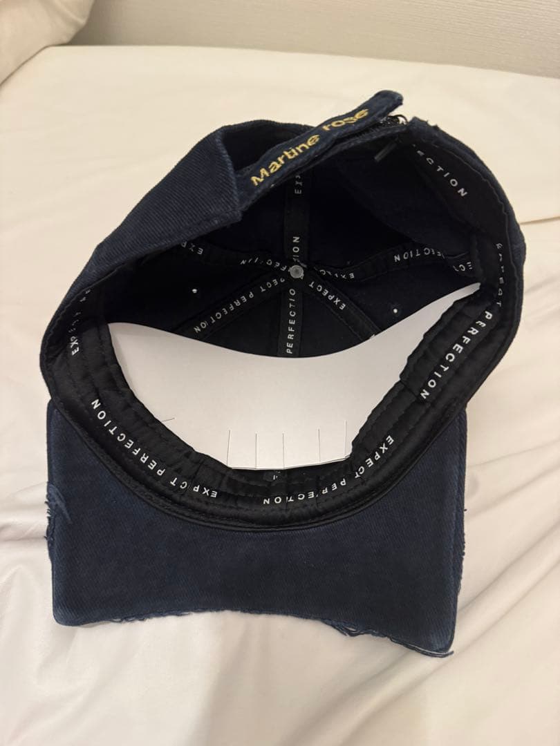 MARTINE ROSE CUT PEAK CAP 24ss キャップ