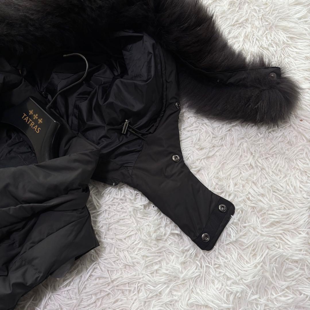 ✨未使用級✨タトラス ダウンベスト ザラガ リアルファー 3way 近年モデル