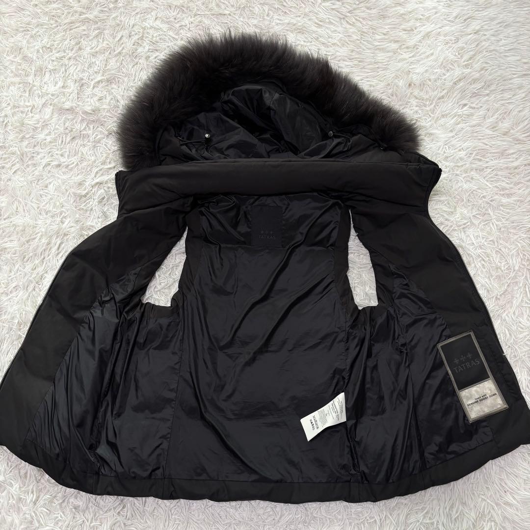 ✨未使用級✨タトラス ダウンベスト ザラガ リアルファー 3way 近年モデル