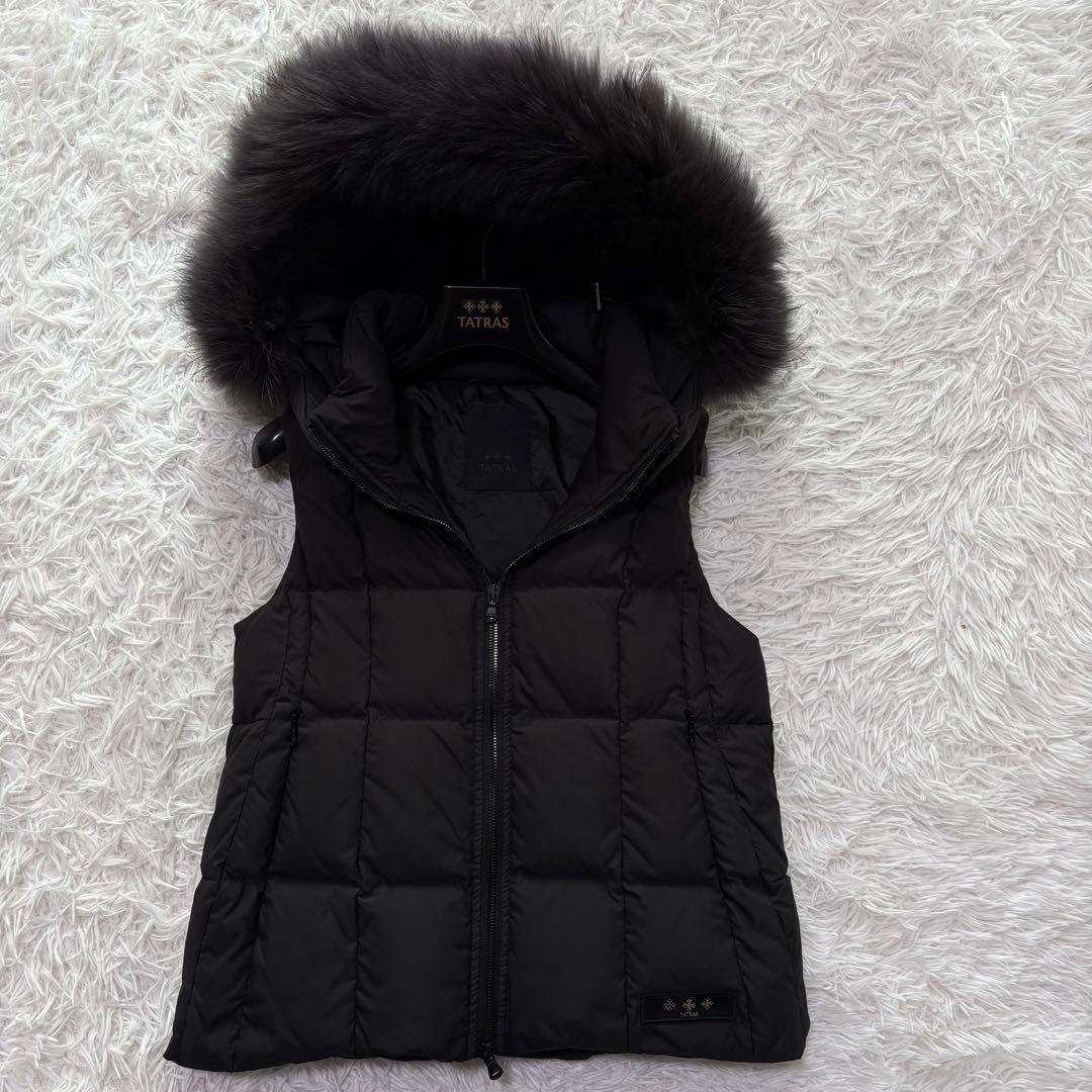 ✨未使用級✨タトラス ダウンベスト ザラガ リアルファー 3way 近年モデル