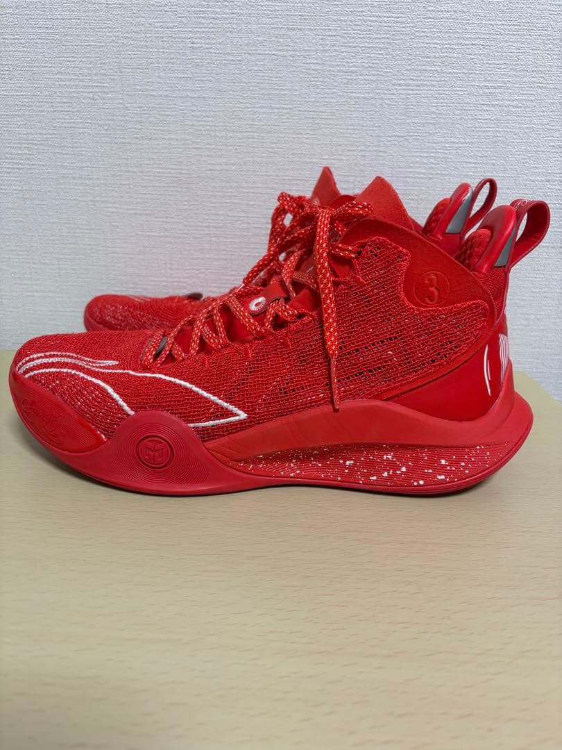 LI-NING ABAR019-7C バッシュ 赤 25.0