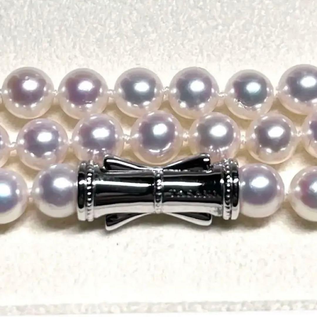 オーロラ天女級✨TASAKI現行 135cm ロングパールネックレス 2連 3連