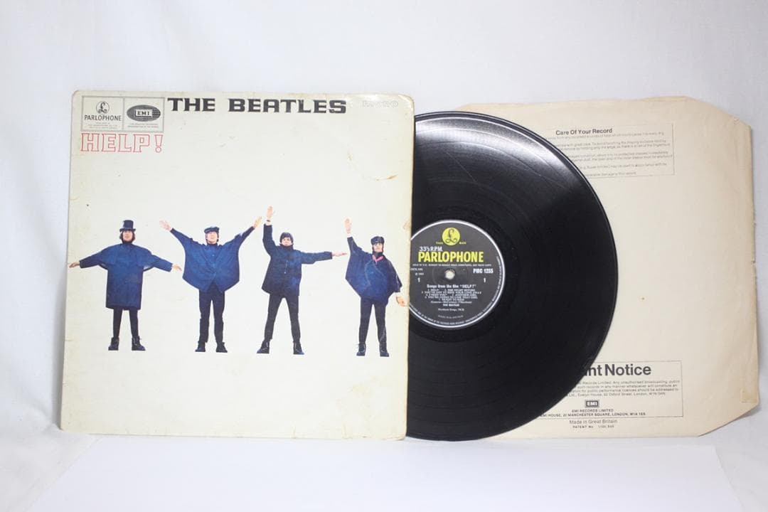 The Beatles Help! UK(英)盤 LP Mono 1stプレス