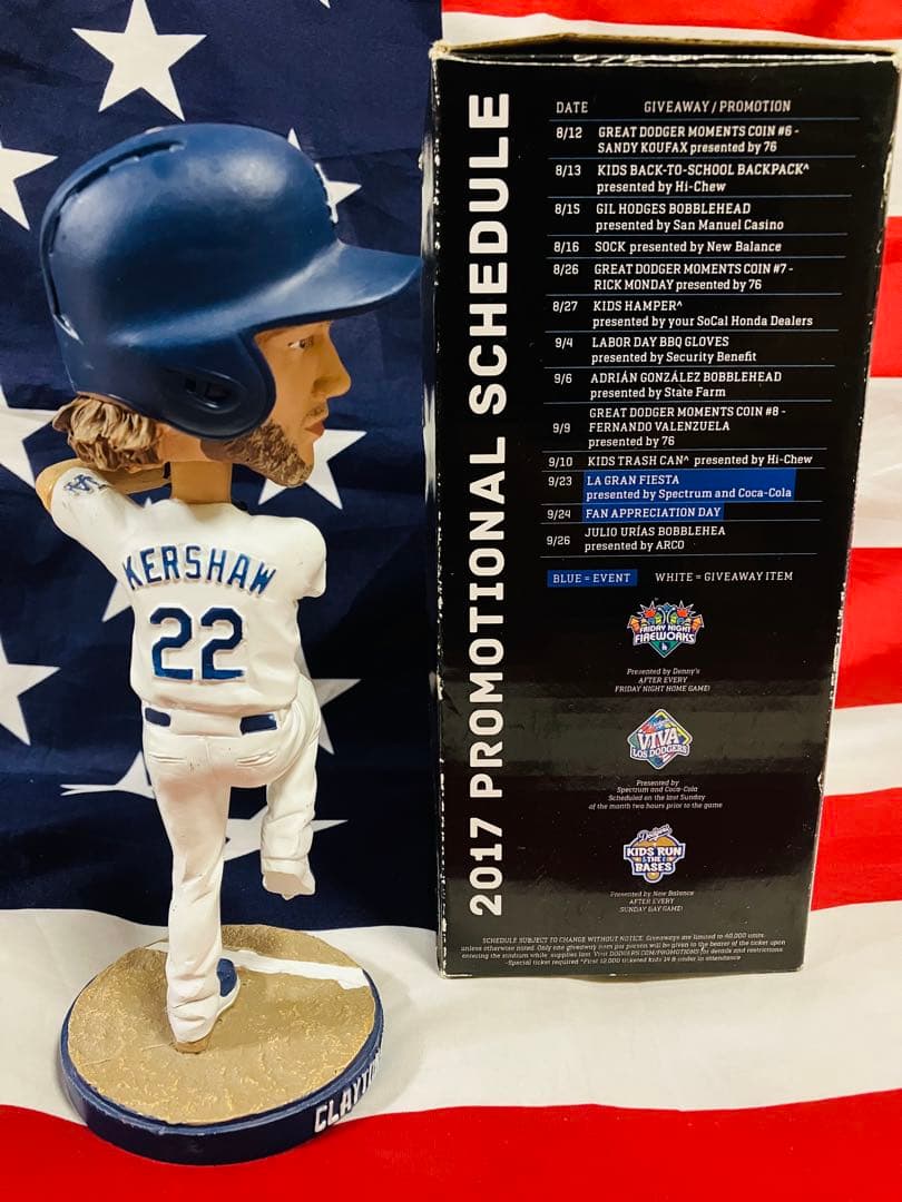 クレイトン カーショウ ドジャース ボブルヘッド