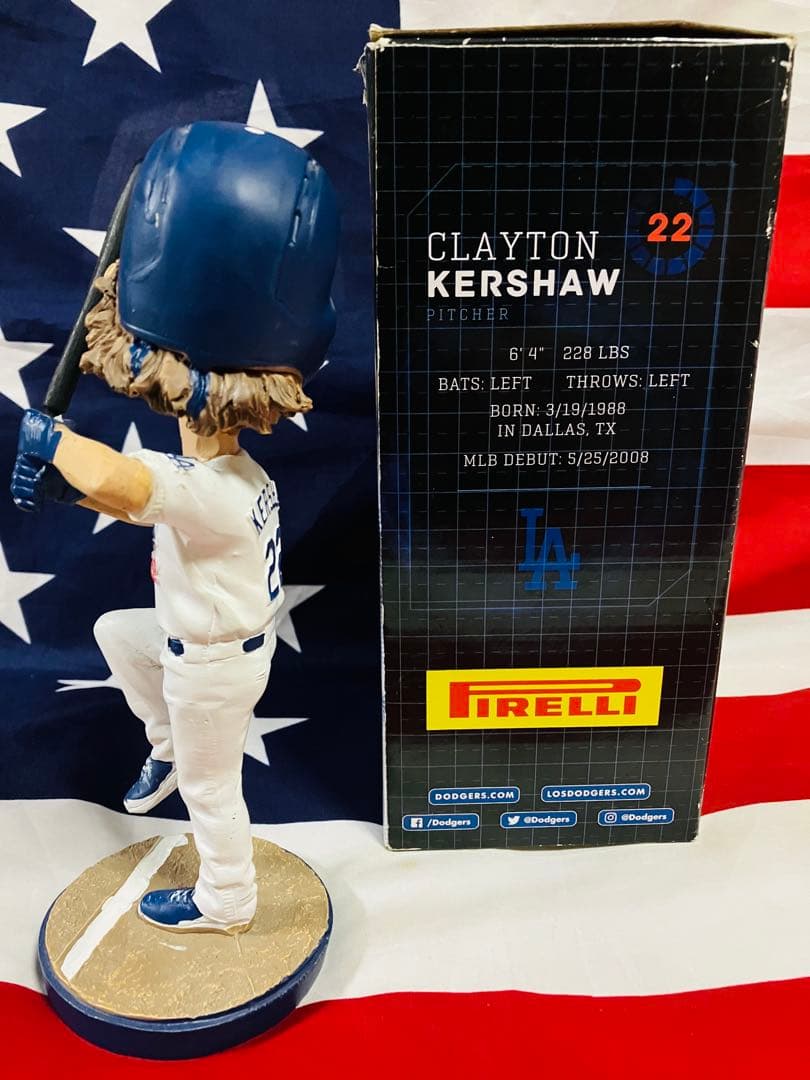 クレイトン カーショウ ドジャース ボブルヘッド