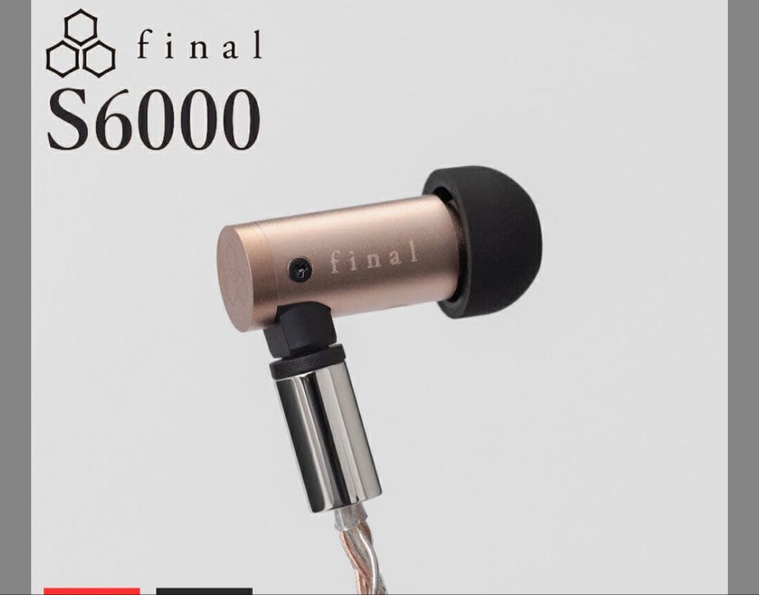 イヤホン final S6000