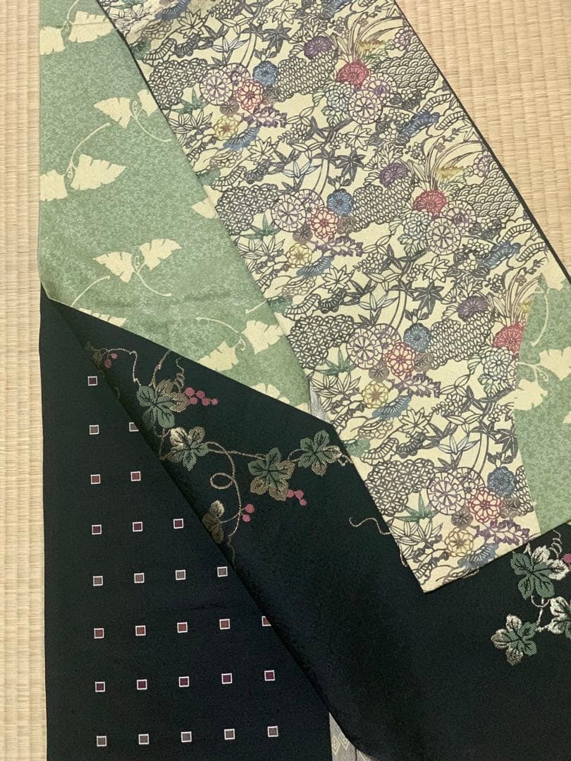 袋帯　4通り帯　帯　リバーシブル