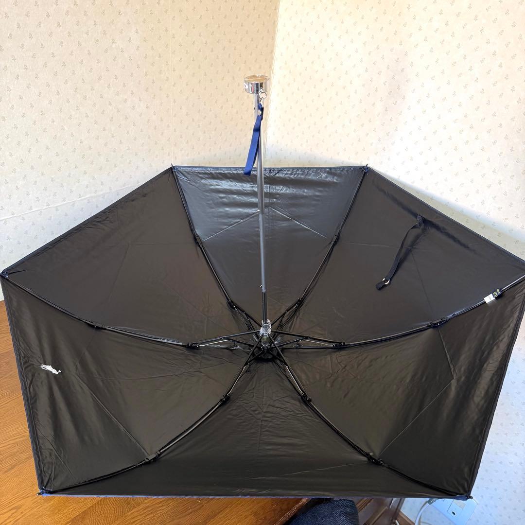 新品★ポロラルフローレン　晴雨兼用　折りたたみ　日傘　１級遮光　フワクール　軽量