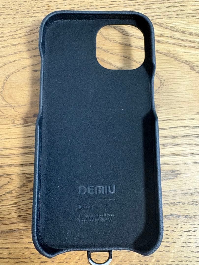 DEMIU BALLON CINQ iPhone15ケース　ブラック