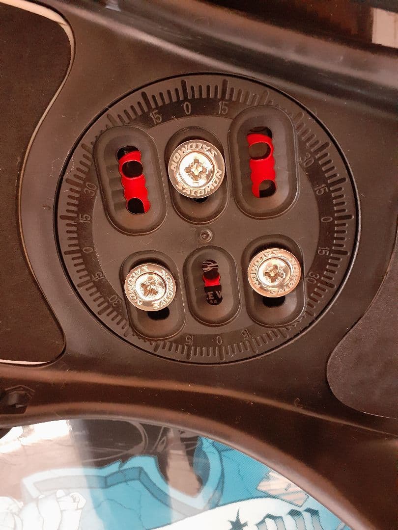 Burton スノーボード Salomonバインディング付き　カバー付