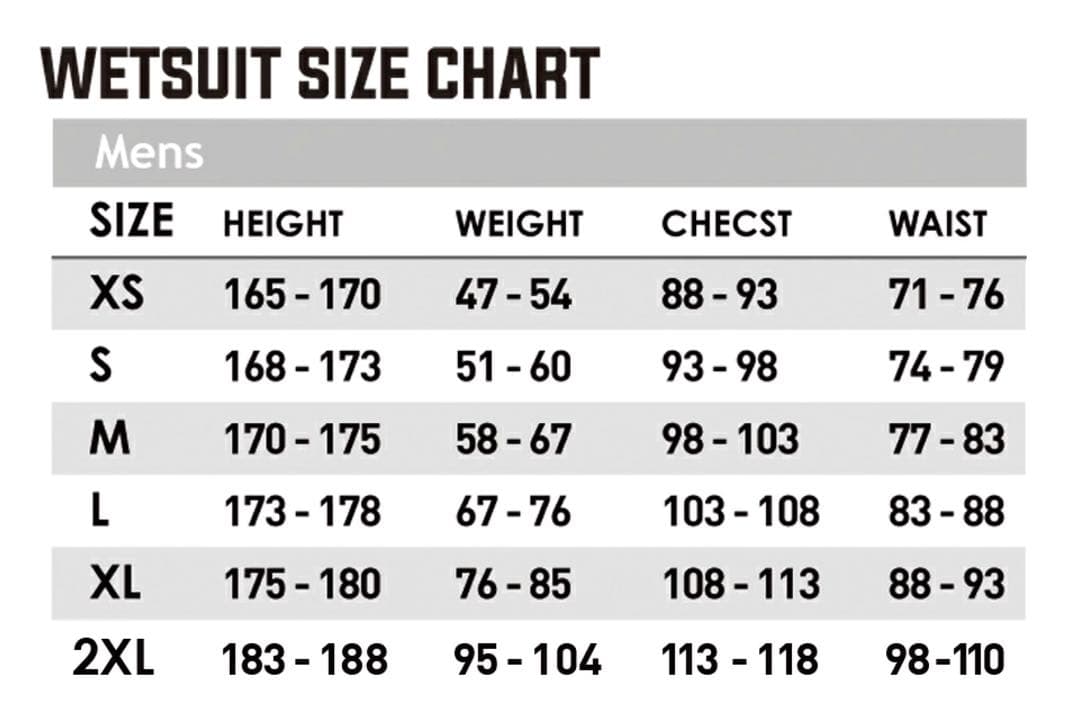 OCEAN＆EARTH O&E WETSUITS MENS