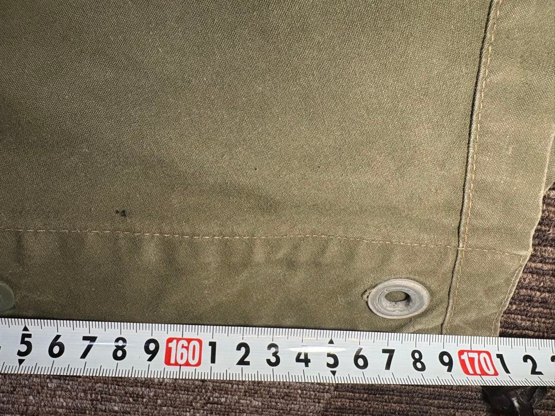 ポーランド軍ポンチョテント　１枚出品