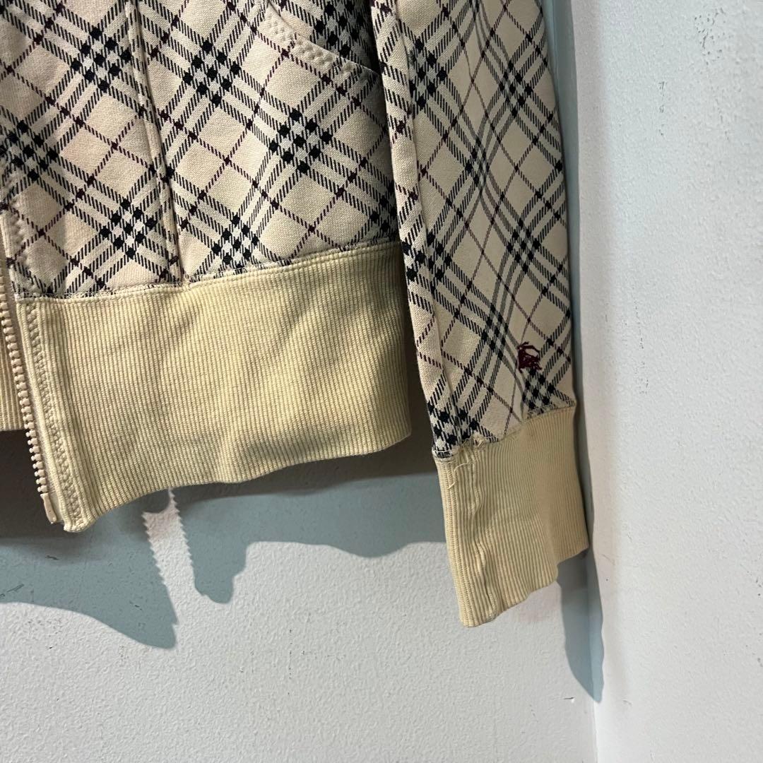 Burberry Blue Label y2k ジップ　ノバチェック　D39