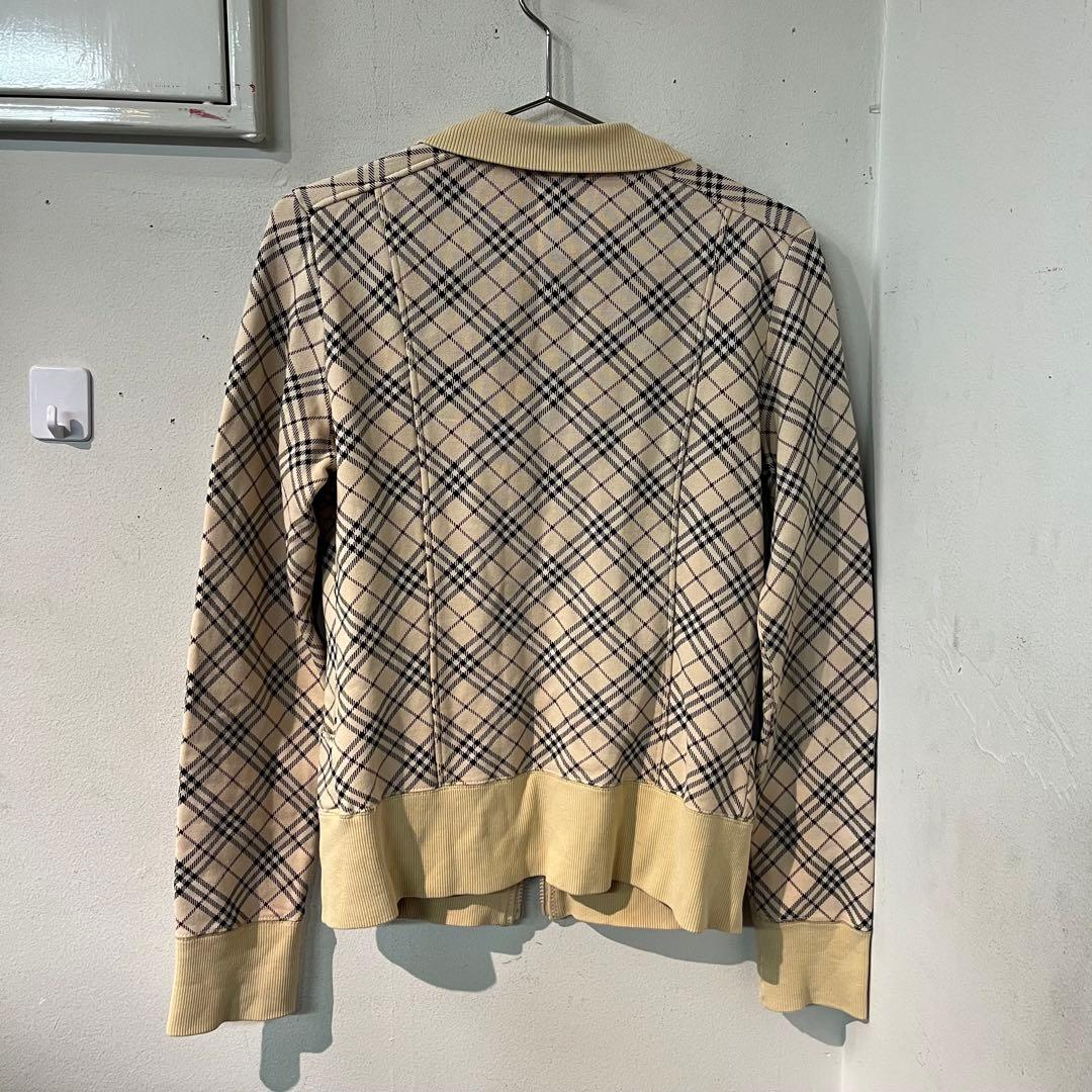 Burberry Blue Label y2k ジップ　ノバチェック　D39