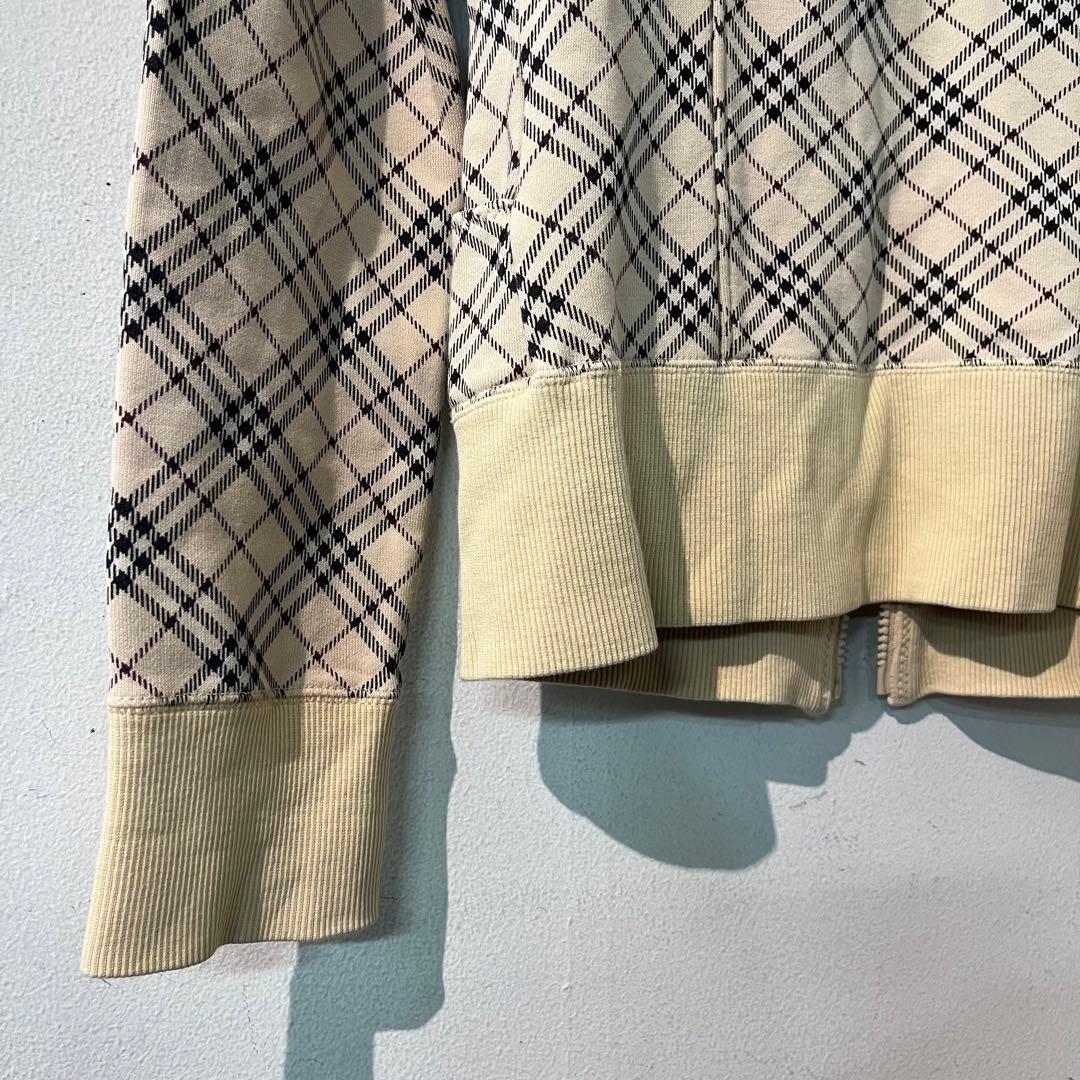 Burberry Blue Label y2k ジップ　ノバチェック　D39