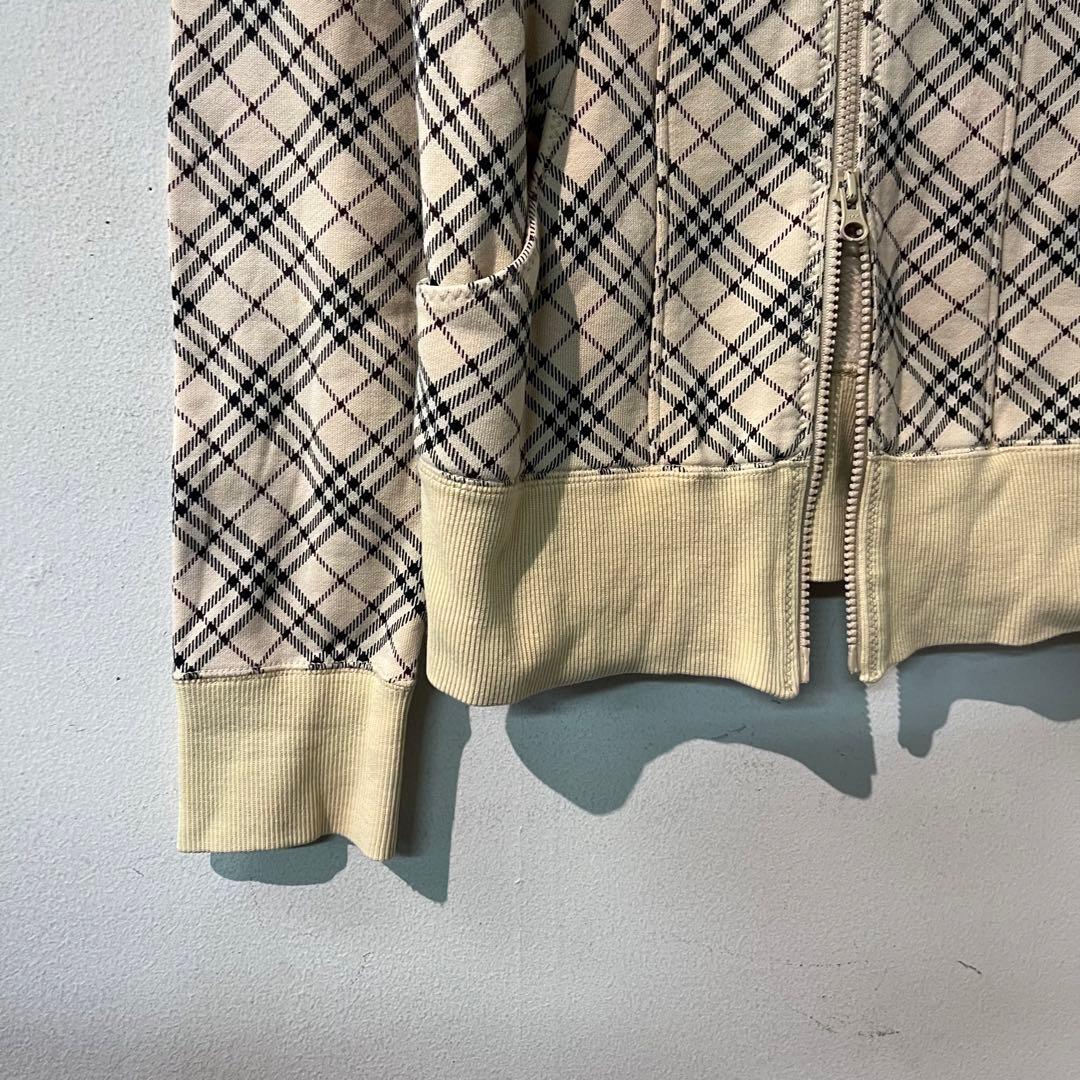 Burberry Blue Label y2k ジップ　ノバチェック　D39