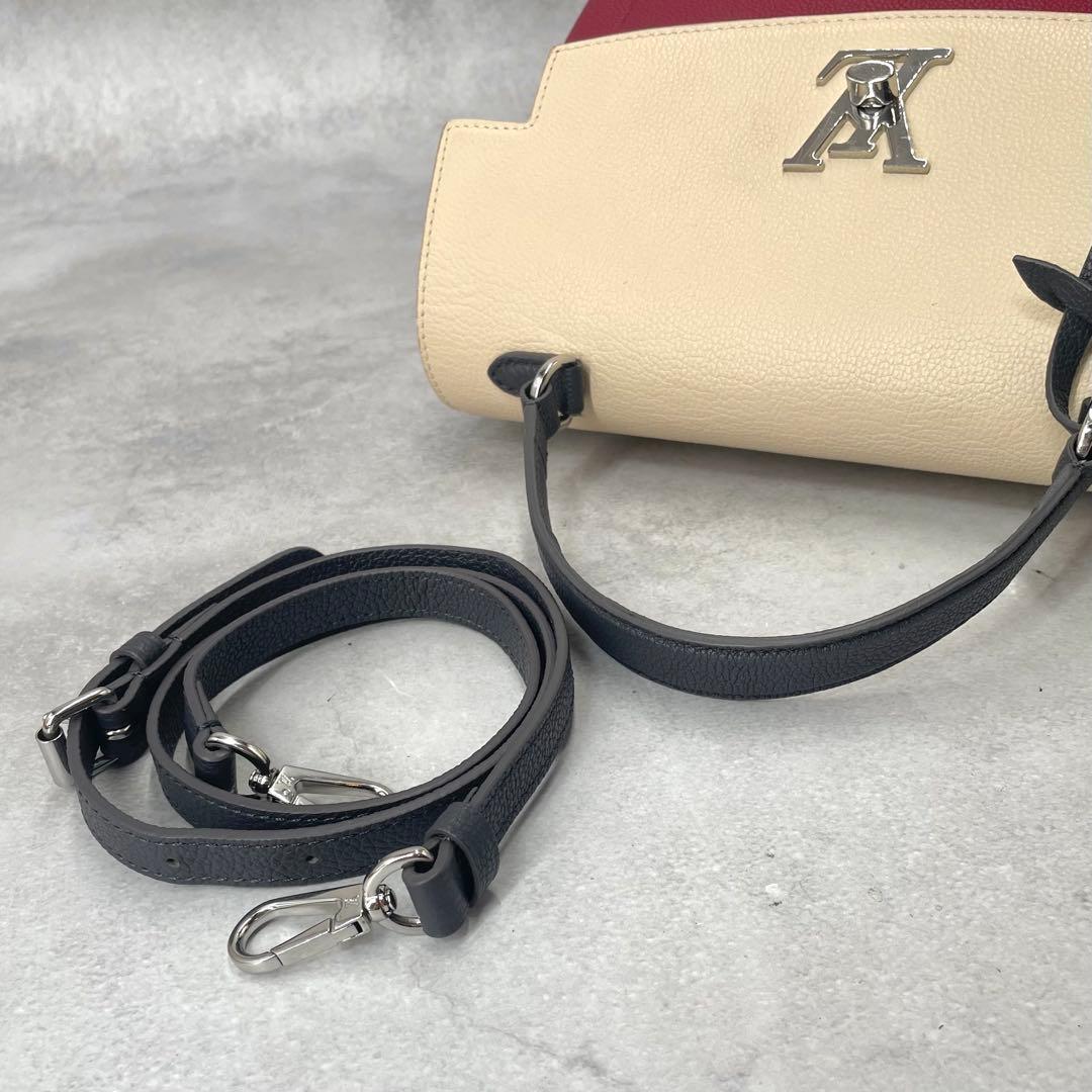 【超極美品】ルイヴィトン ロックミーエヴァーBB ターンロック ショルダーバッグ