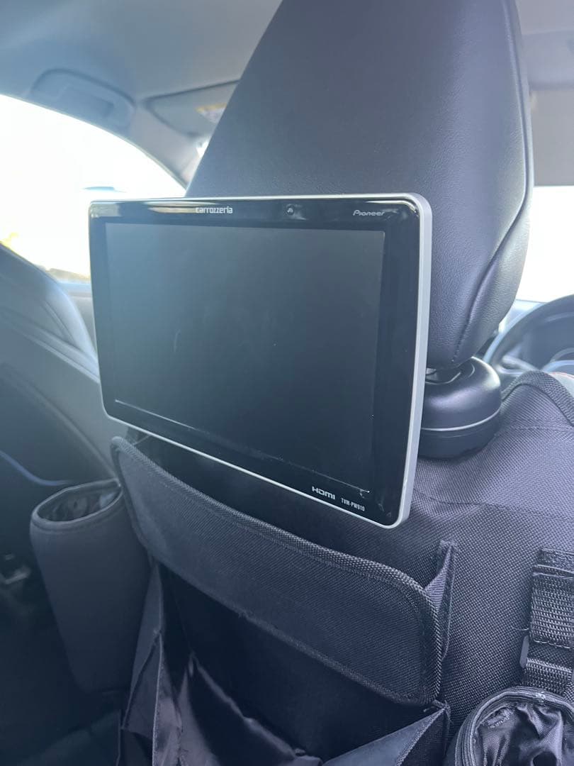 ヘッドレストモニター　カロッチェリア　TVM-PW910 2個セット