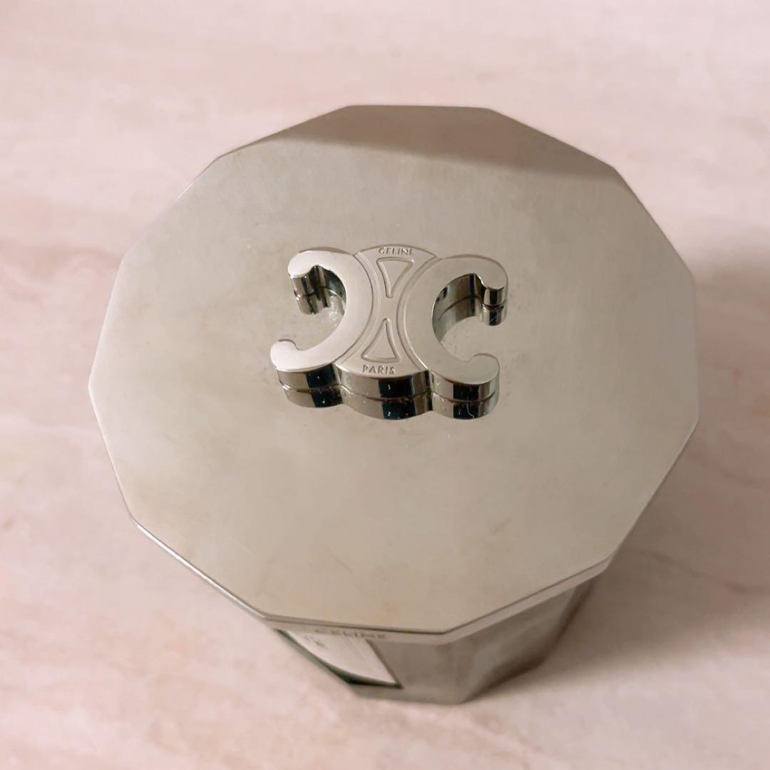 ☆残量確認☆セリーヌ キャンドル トリオンフ リッド スチールシルバー