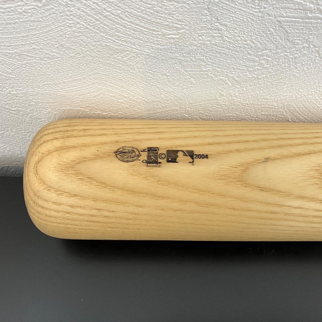 希少 ヤンキース サイン入りバット 2004年 松井秀喜記念モデル