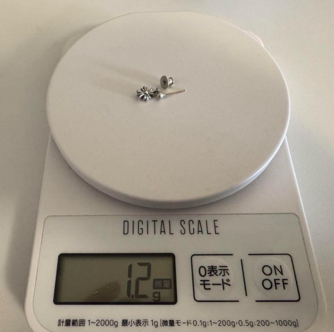 クロムハーツ タイニーE CHプラス ドロップイヤリング