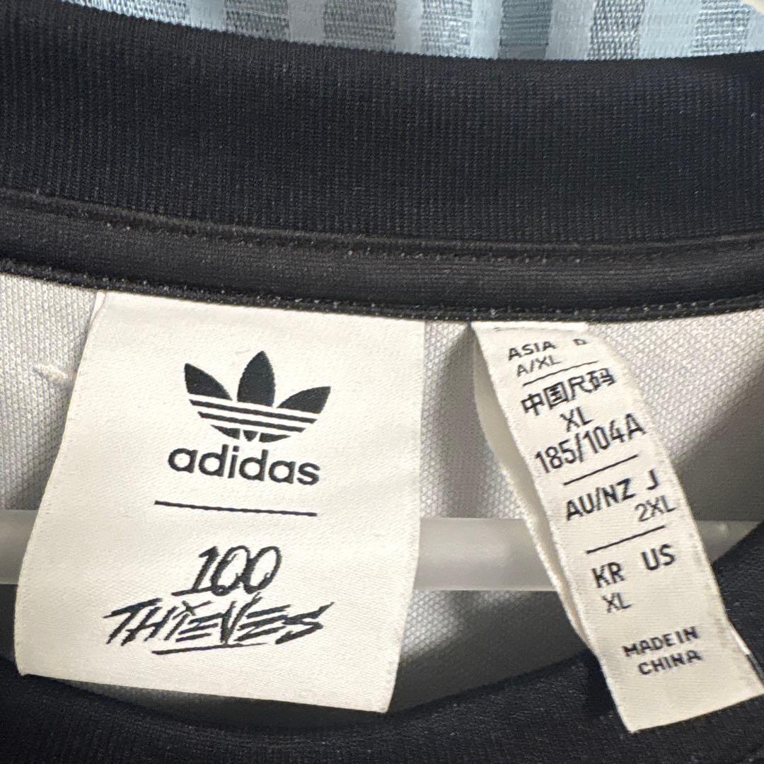 adidas originals×100 THIEVES ロンT XXL 長袖