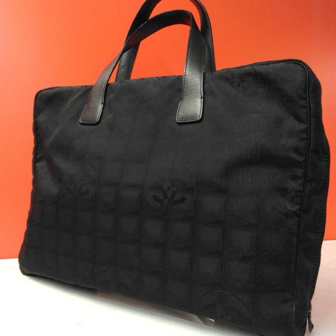 シャネル ニュートラベルライン ライン ビジネスバッグ A4 メンズ レディース