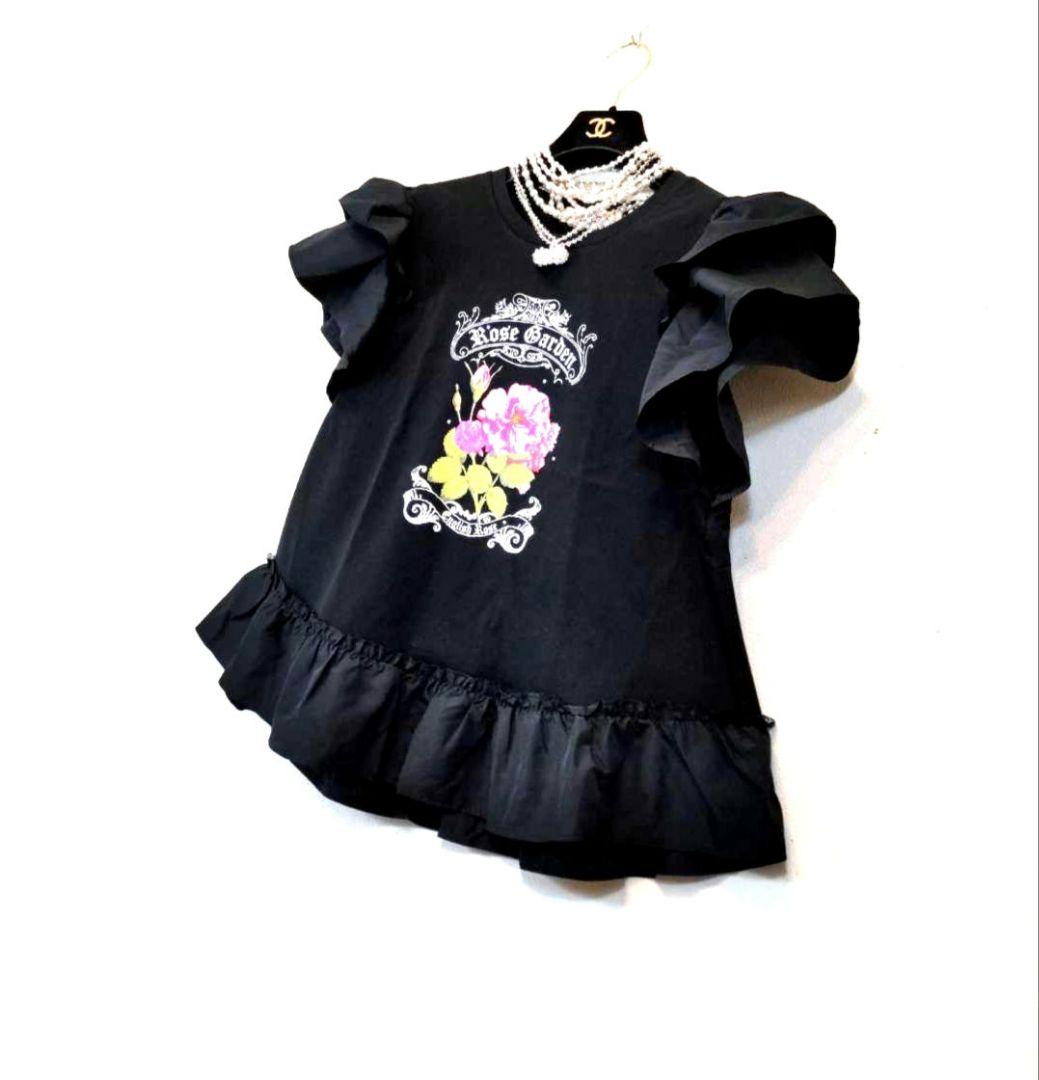 ✨新品希少44❣✨夏〜まるでリカちゃん✨カワイイ〜フリフリフリルがキャシャ観せ✨