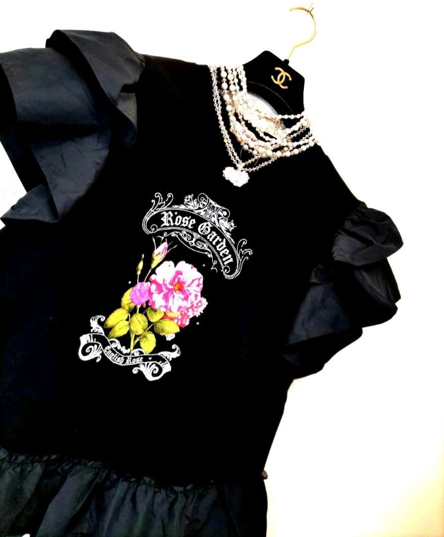 ✨新品希少44❣✨夏〜まるでリカちゃん✨カワイイ〜フリフリフリルがキャシャ観せ✨