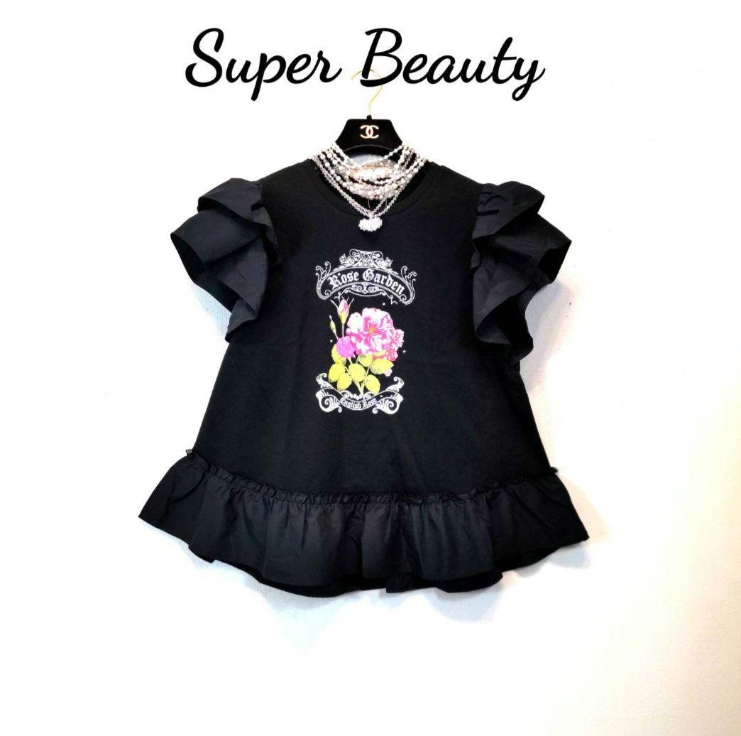 ✨新品希少44❣✨夏〜まるでリカちゃん✨カワイイ〜フリフリフリルがキャシャ観せ✨