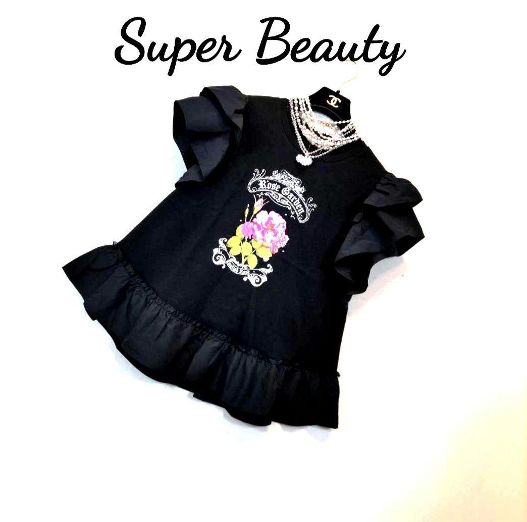 ✨新品希少44❣✨夏〜まるでリカちゃん✨カワイイ〜フリフリフリルがキャシャ観せ✨