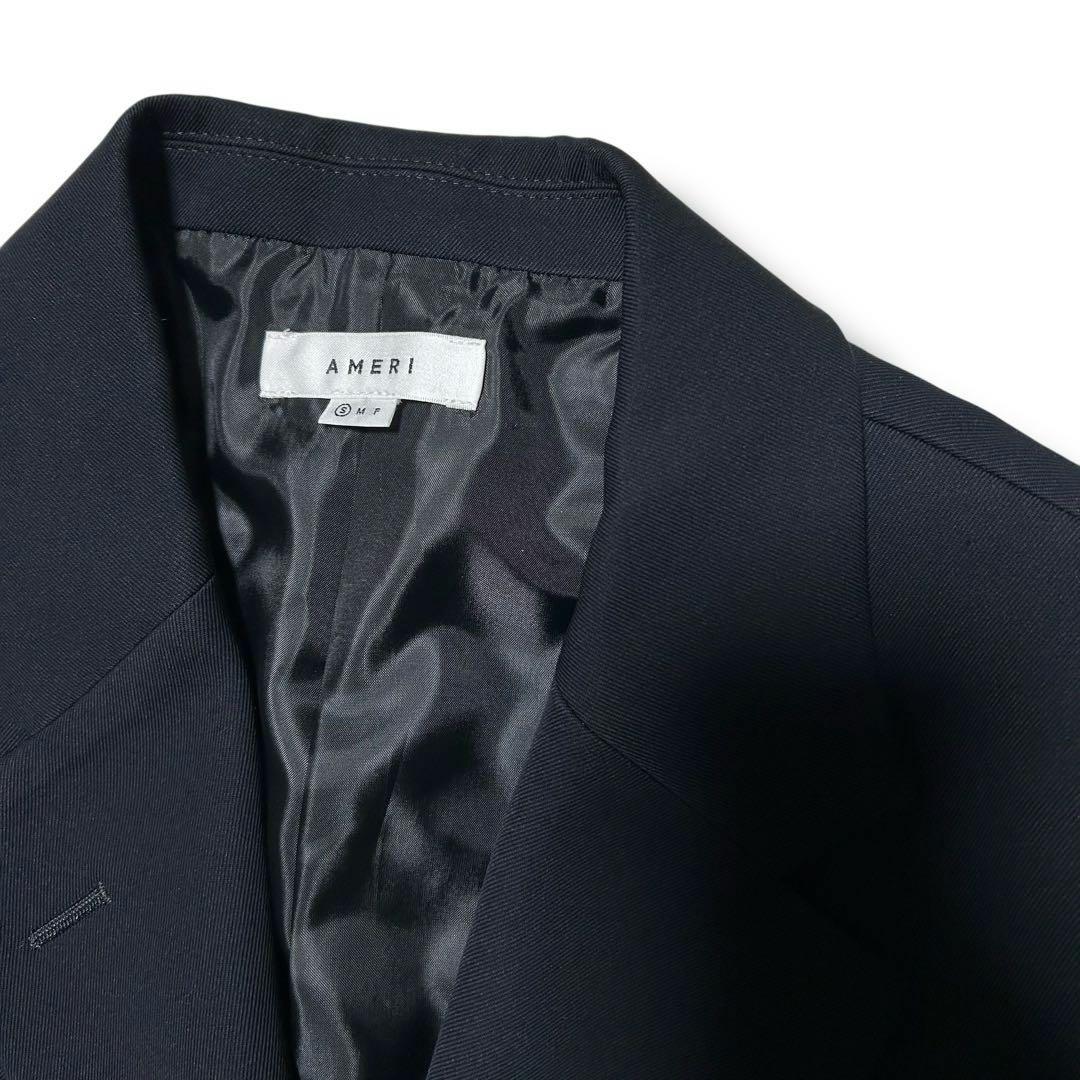 アメリ テーラードジャケット ネイビー ダブル S