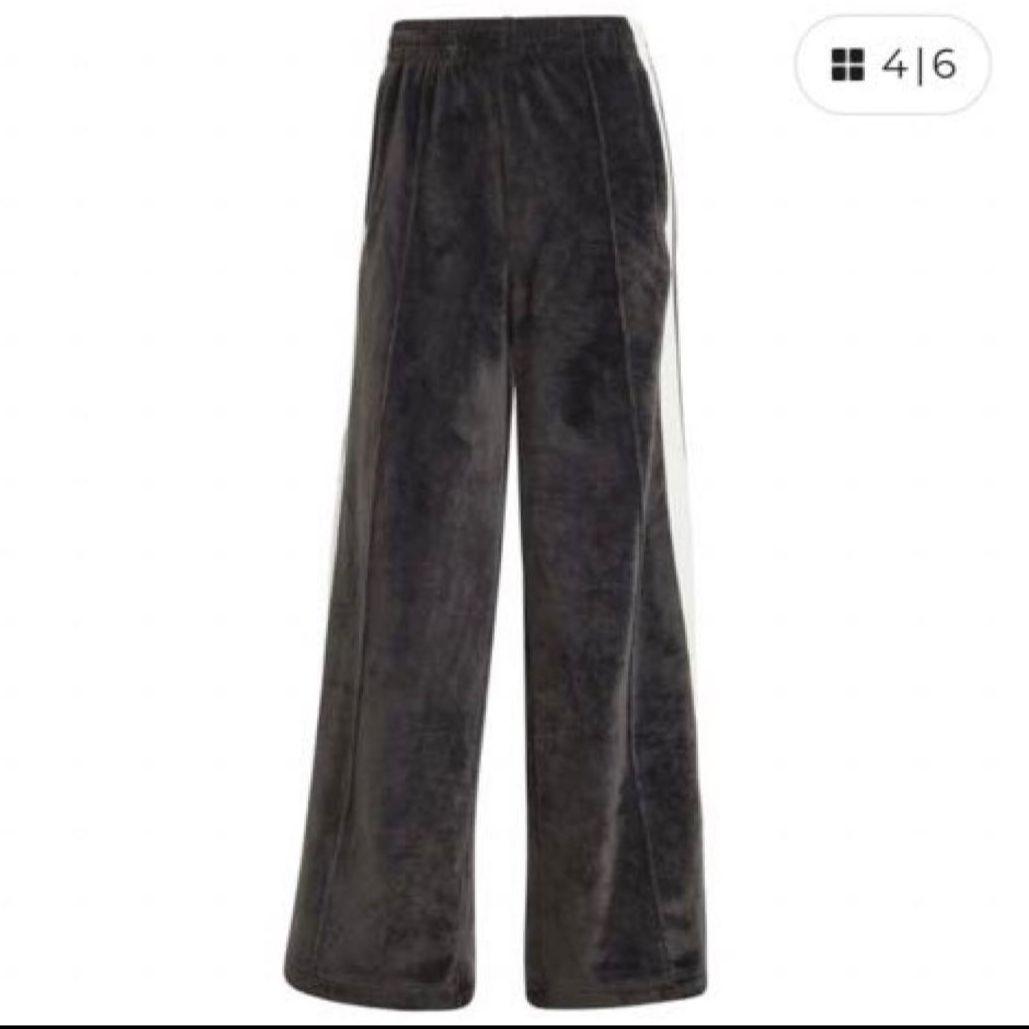 新品XL⭐️adidasアディブレイク ベロア　パンツ ブラック 重盛さと美