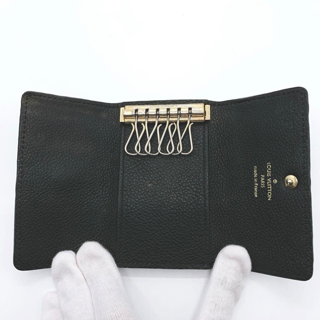 LOUIS VUITTON　ルイヴィトン　ミュルティクレ6　キーケース　ブラック