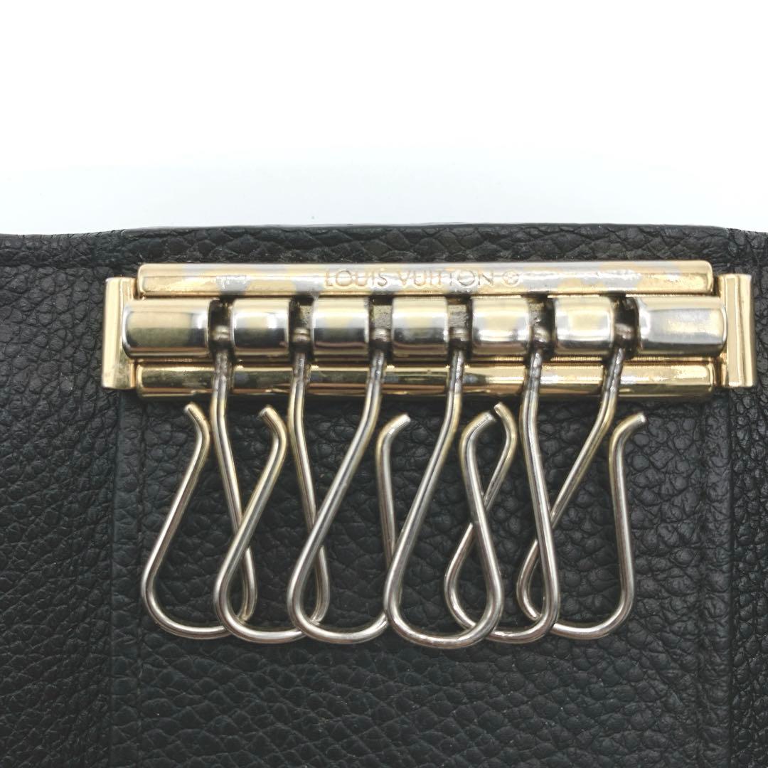 LOUIS VUITTON　ルイヴィトン　ミュルティクレ6　キーケース　ブラック